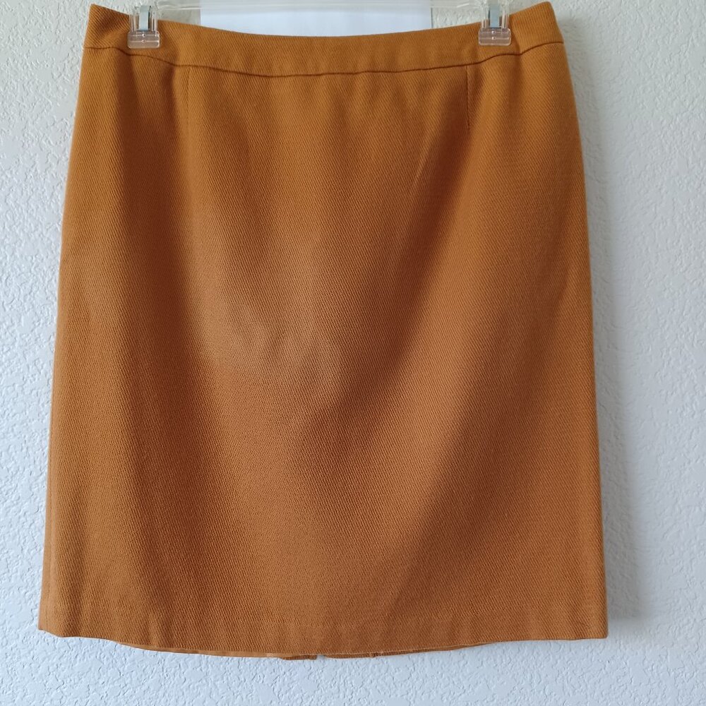 Apt 9 Orange Fully Lined Pencil Skirt, Womens Size 12